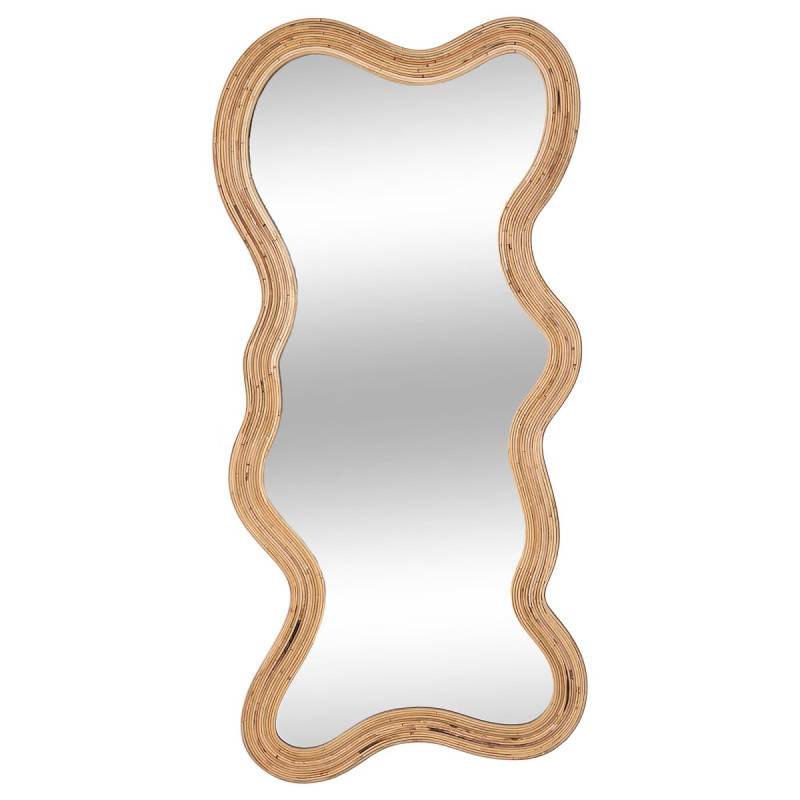 Miroir organique 180 x 87 cm rotin Maggie Atmosphera - Image 1