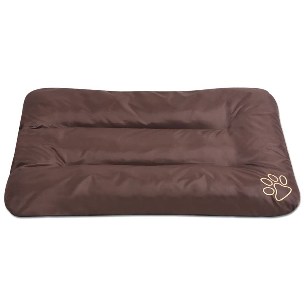 Vidaxl - Matelas pour chiens Taille L Marron vidaXL 170445 - Imagen 2