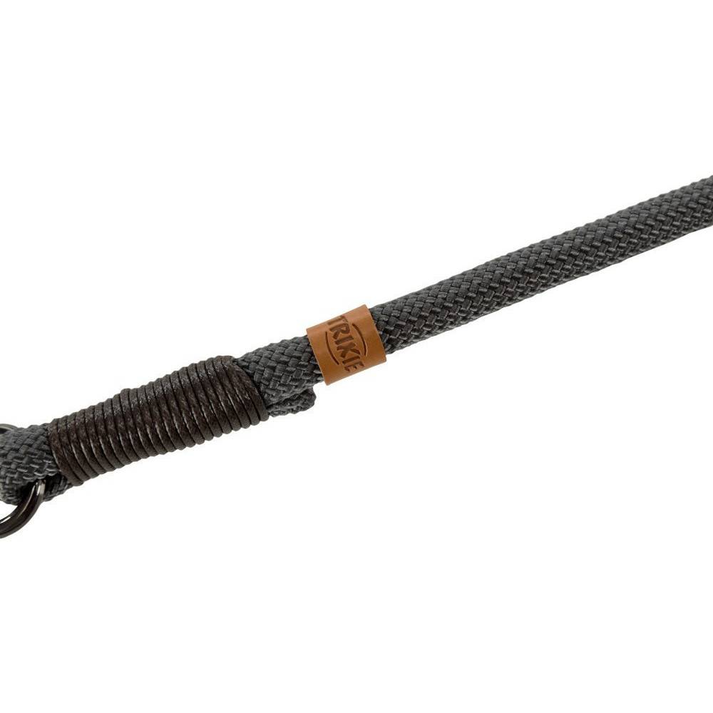 Trixie - Trixie - Laisse S-M  ø 8 mm x1 mètre gris foncé BE NORDIC pour chien - Imagen 3