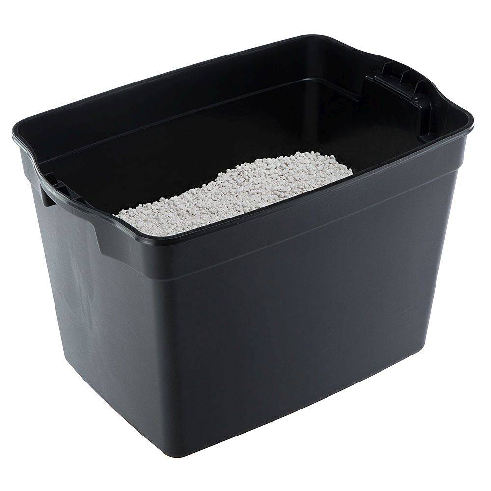 Ferplast - Ferplast Bac à Litière pour Chat, Toilettes Couvertes pour Chat, avec Entrée Supérieure, Couvercle Perforé, 38,8 x 57,5 xh 39 cm, Grand Bac à Litière - Imagen 6