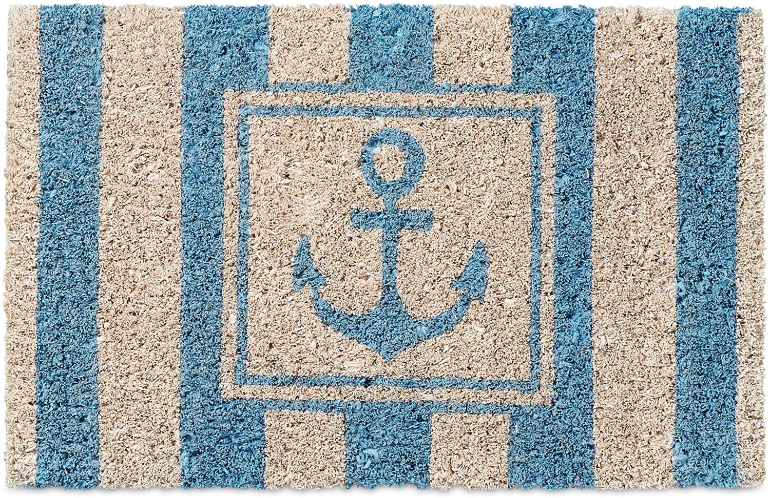 Helloshop26 - Mini paillasson tapis de sol porte d’entrée essuie-pieds enfants fibres coco - Imagen 1