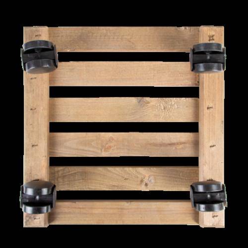 Esschert Design - Support à roulettes pour plantes - 29x29 cm, charge 240 kg - Imagen 3
