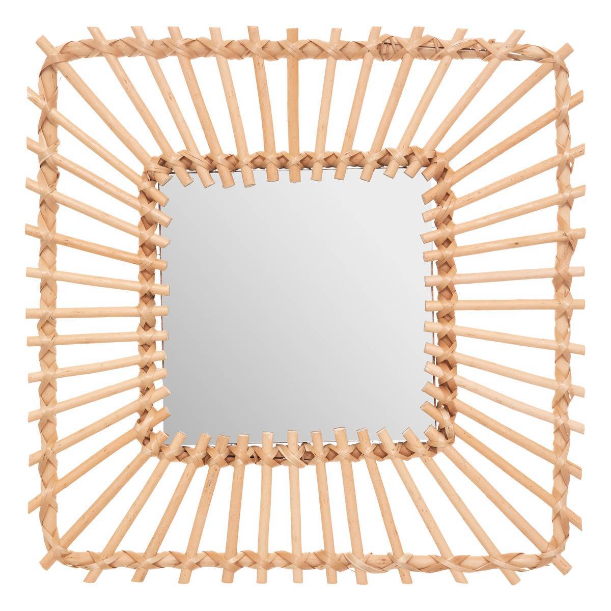 Atmosphera - Miroir rotin 40x40cm - Atmosphera Créateur d'intérieur - Imagen 2