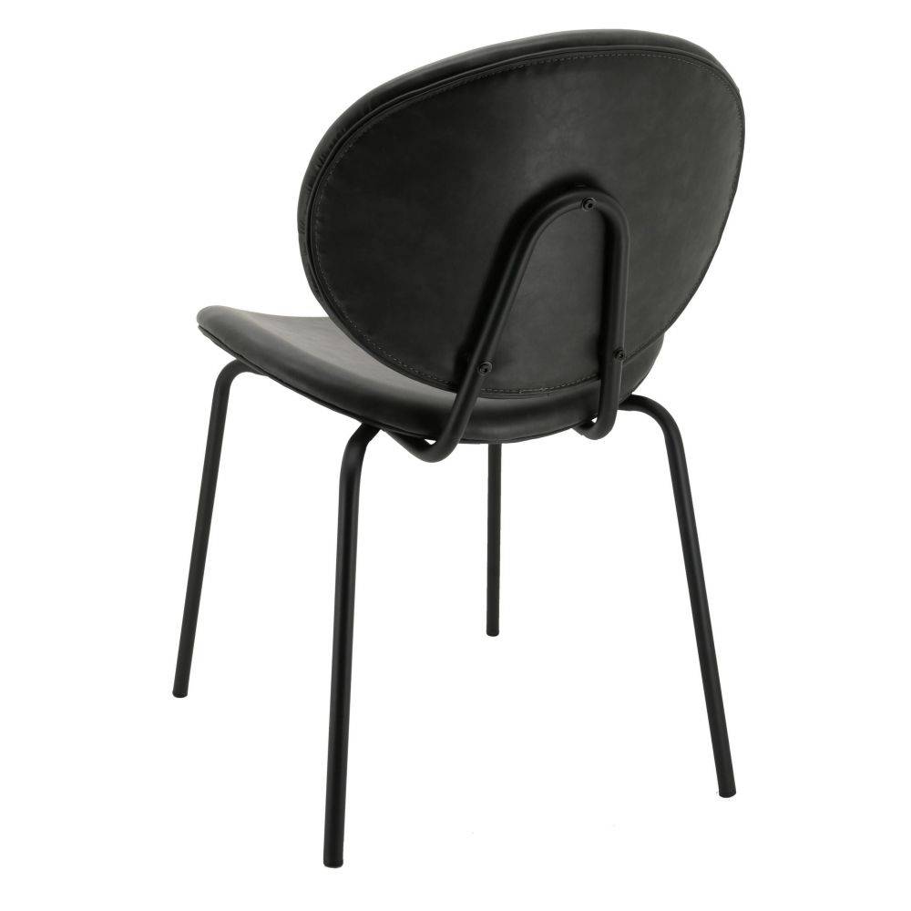 Aubry Gaspard - Chaise design en polyuréthane et métal - Imagen 3