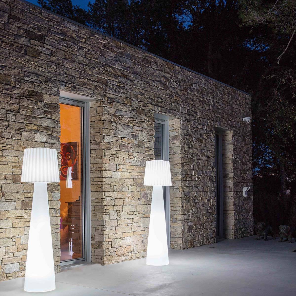 Lumisky - Lampadaire d'extérieur filaire LADY E27 H150cm - Imagen 3