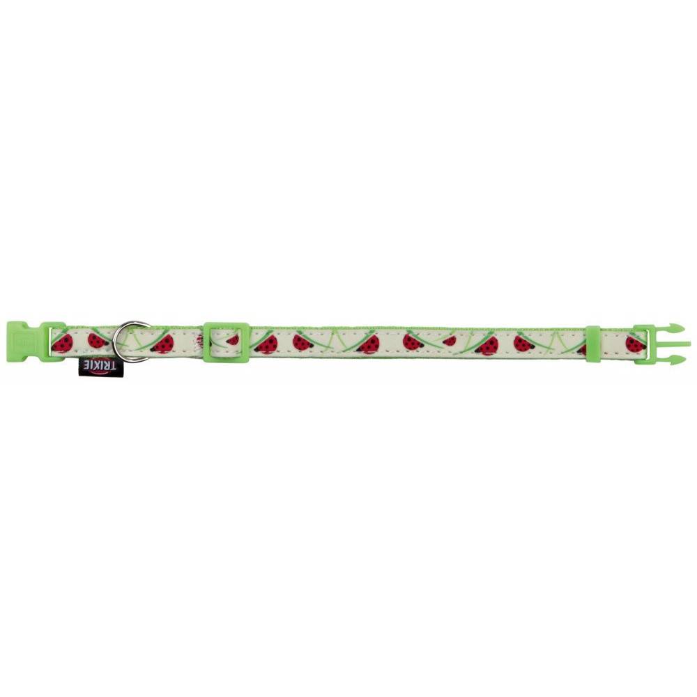 Trixie - Trixie - Collier réglable de 22 à 33 cm, couleur phosphorescent avec laisse chat - Imagen 2