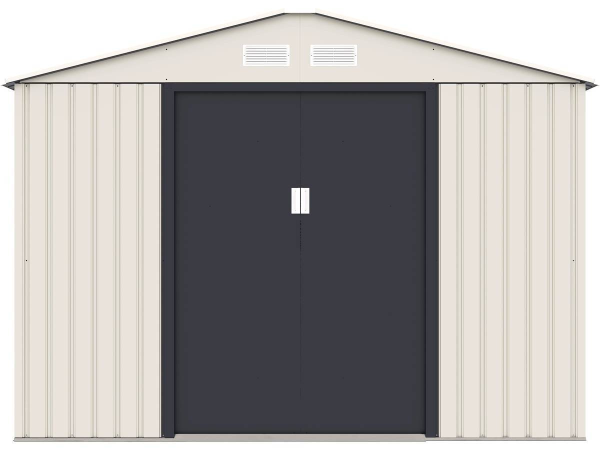 Habitat Et Jardin - Abri De Jardin Métal "nebraska" - 5,29 M2 (4,83 M2 Au Sol) - Beige -habitat Et Jardin - Imagen 5