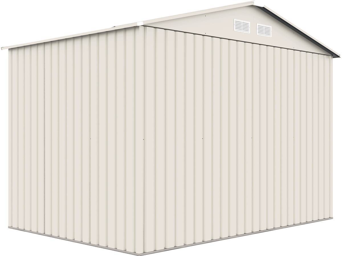 Habitat Et Jardin - Abri De Jardin Métal "nebraska" - 5,29 M2 (4,83 M2 Au Sol) - Beige -habitat Et Jardin - Imagen 6