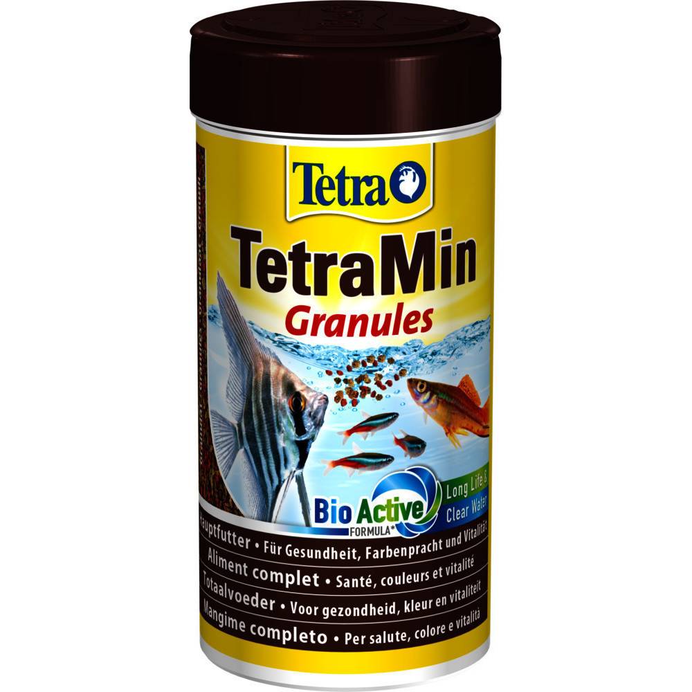 Tetra - TetraMin Granules alimentation pour poissons d'ornement 100g/250ml - Image 1