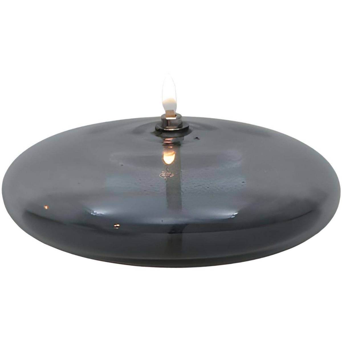 Bazardeluxe - Lampe à huile en verre Ellipse 6 x 14 cm - Imagen 1