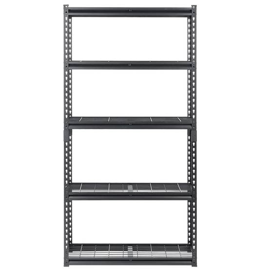 VEVOR Étagère rangement 907kg, métal 5 niveaux, 406.4x914.4x1828.8mm. - Image 9