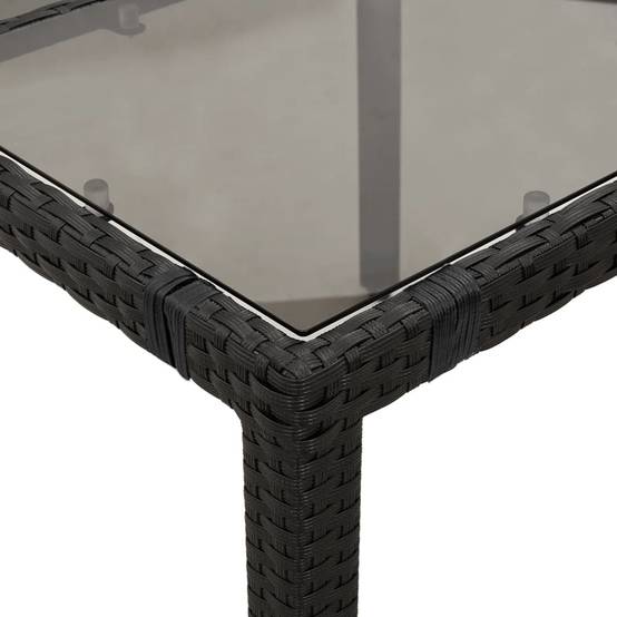 Salon de Jardin 2 Personnes avec Fauteuils Inclinables et Table Carrée en Verre Noir – ComfortXL Outdoor Living - Image 6