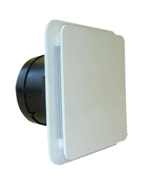 Bouche d'extraction et d'insufflation BDO plastique réglable 80mm - UNELVENT - 855015
