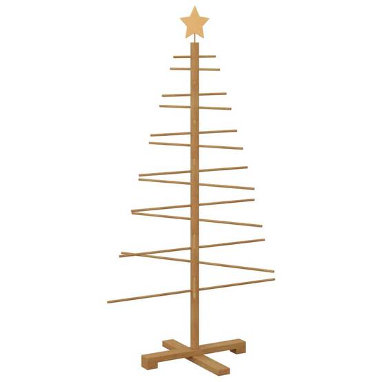 ComfortXL - Sapin de Noël design en bambou pour intérieur et extérieur Marron 125 cm – ComfortXL Outdoor Living - Image 2