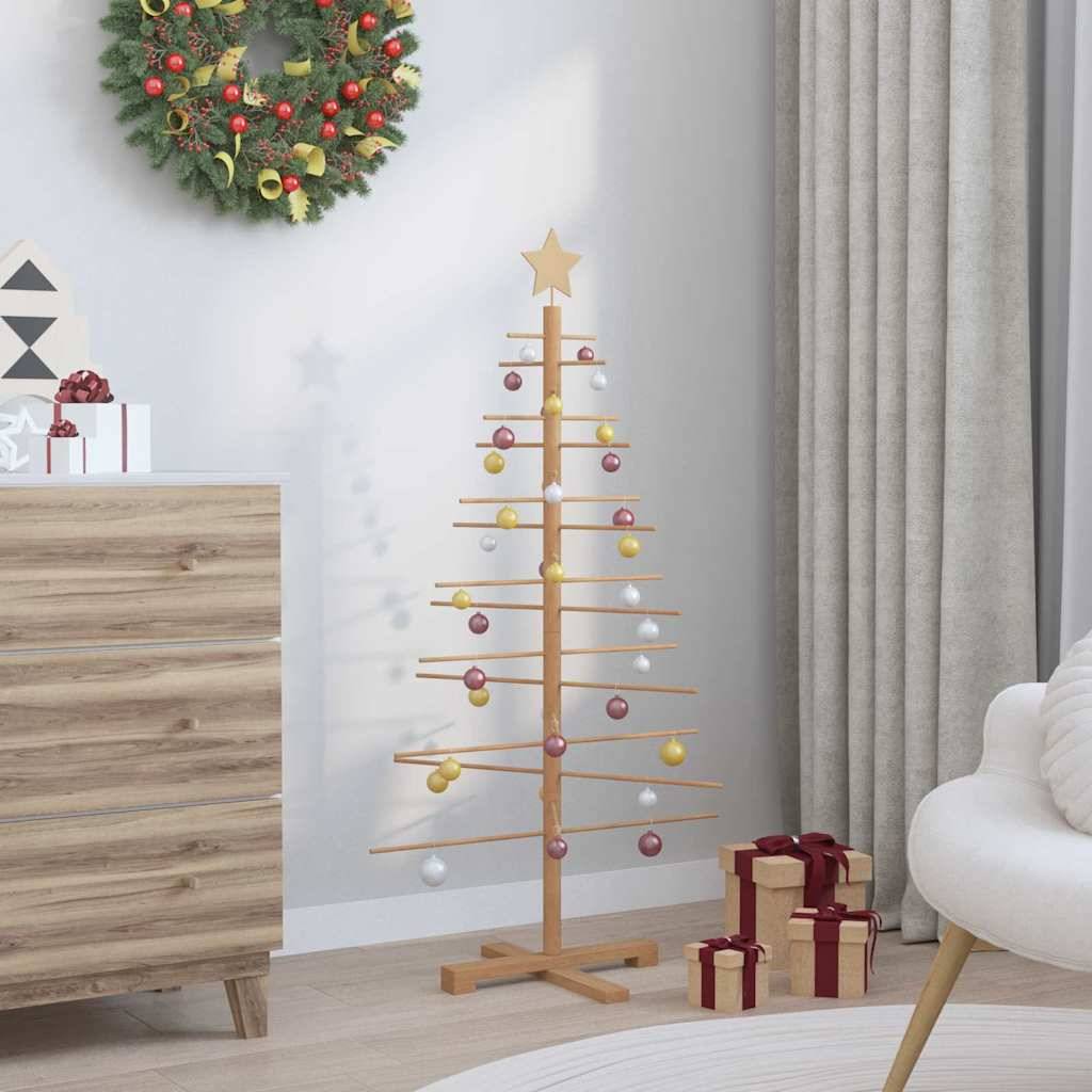 ComfortXL - Sapin de Noël design en bambou pour intérieur et extérieur Marron 125 cm – ComfortXL Outdoor Living - Image 4