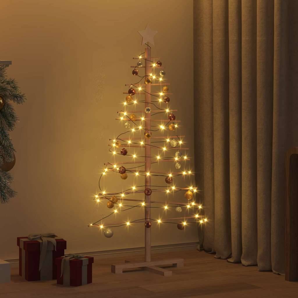 ComfortXL - Sapin de Noël design en bambou pour intérieur et extérieur Marron 125 cm – ComfortXL Outdoor Living