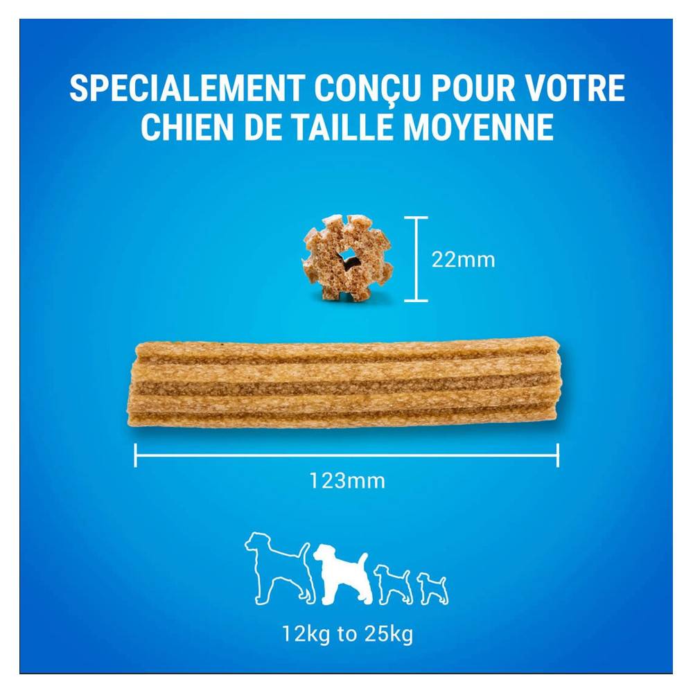 Purina One - Purina - 42 Bâtonnets à mâcher pour Moyen Chien (12-25kg) DENTALIFE - Imagen 3