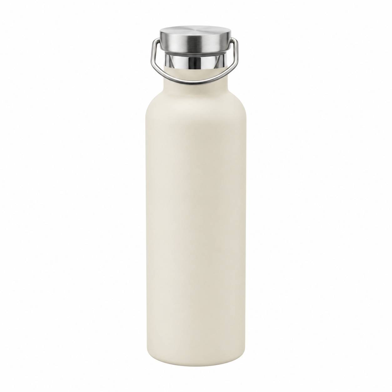 Bouteille Isotherme 750 Ml Beige Étanche Lave-Vaisselle Double Paroi Sport - Image 1
