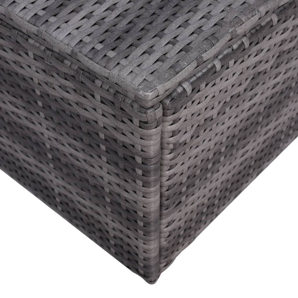 Vidaxl - Salon de jardin 7 pcs et coussins et oreillers Résine tressée vidaXL 44158 - Imagen 5