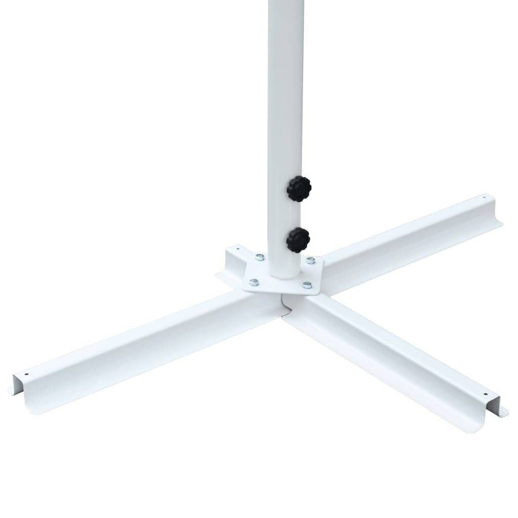 Helloshop26 - Auvent sur pied 4x3 m crème - Imagen 8