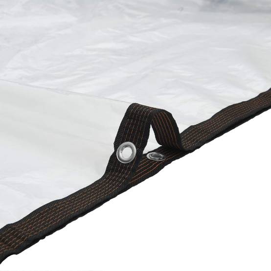 ComfortXL - Bâche protection équipement PE jardin extérieur résistante 8x12m transparent - ComfortXL Outdoor Living - Image 5