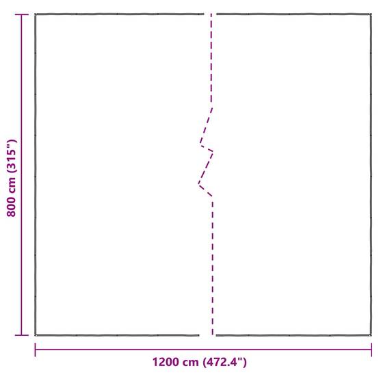 ComfortXL - Bâche protection équipement PE jardin extérieur résistante 8x12m transparent - ComfortXL Outdoor Living - Image 10