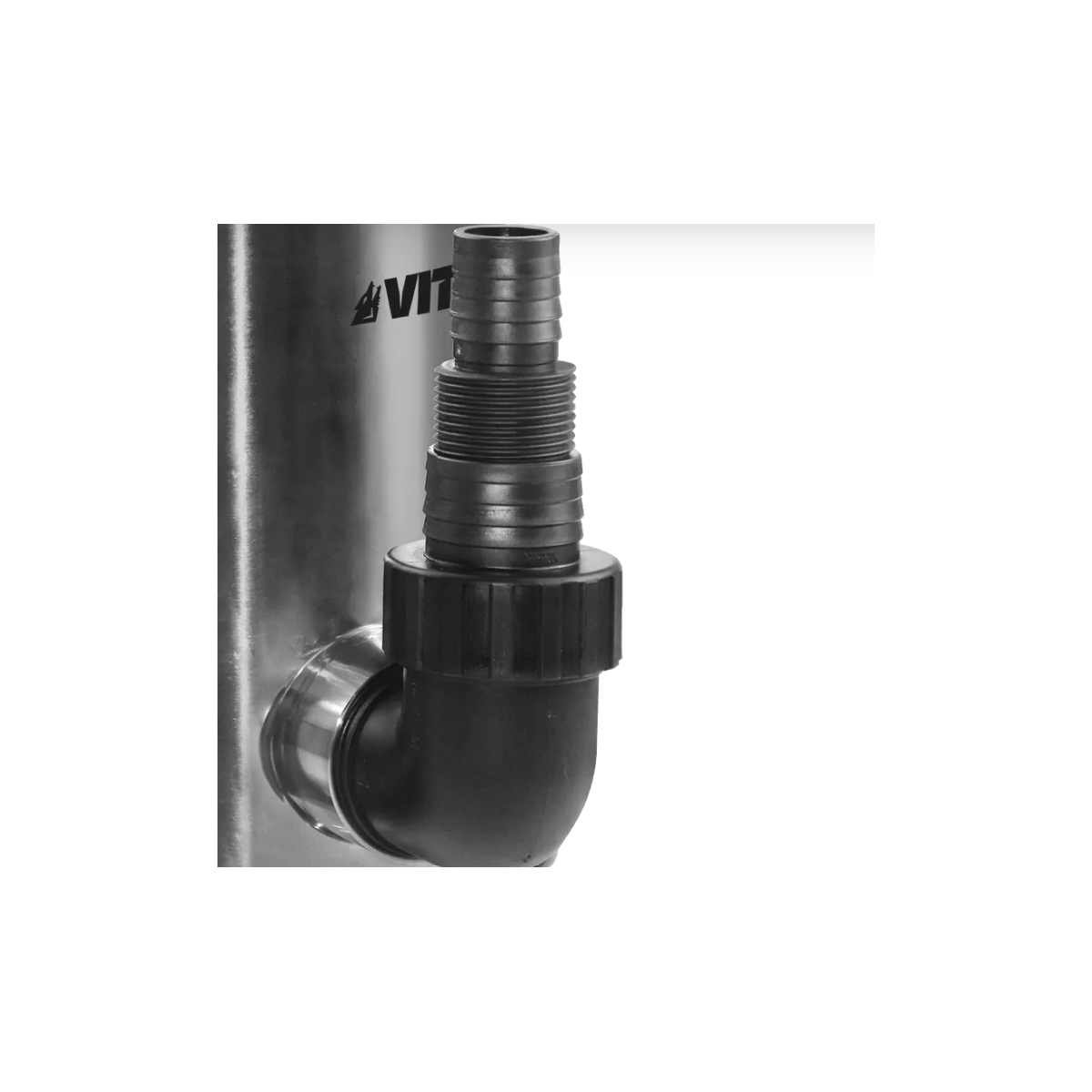 Vito - Pompe de relevage 550W Eaux de pluie ou piscines Acier Inoxydable Cable 10m VITO - Imagen 2