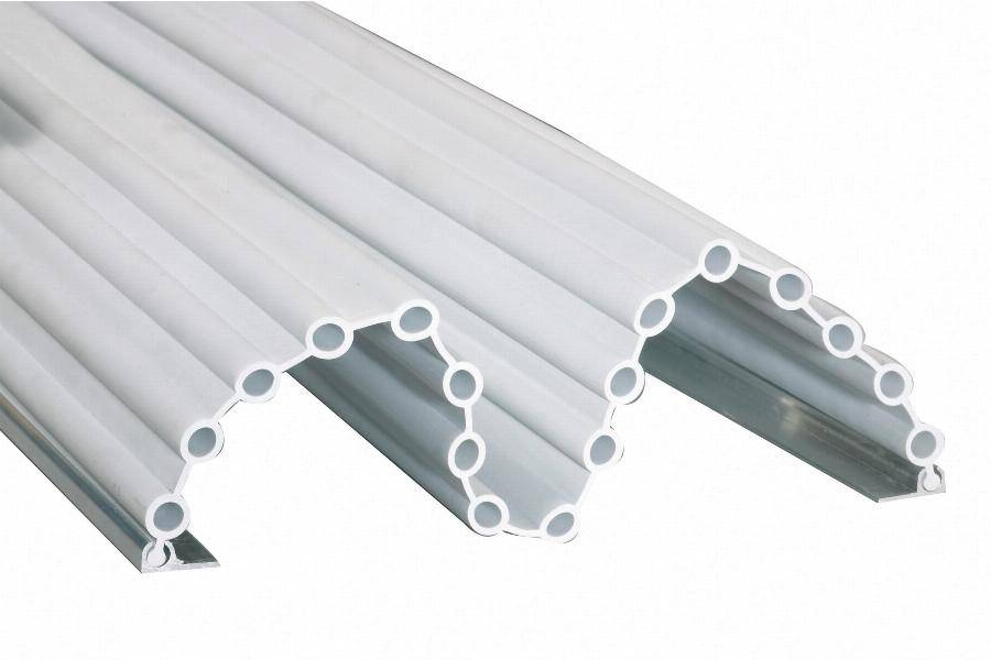 Kit anti pince doigts GAROMIN Feu N°4 WATTELEZ 17 soufflets 1400 mm + rail + adh - Gris - 606031G - Imagen 1