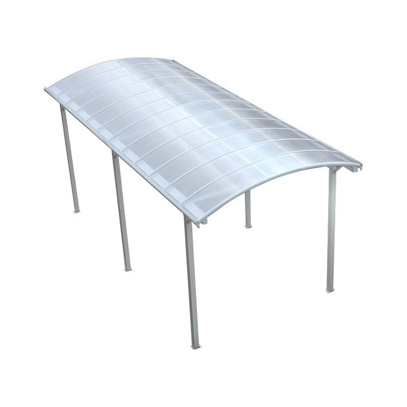 X-Metal - Carport aluminium blanc 27,36 m² pour camping-car, toiture polycarbonate 6mm X-Metal - Image 3