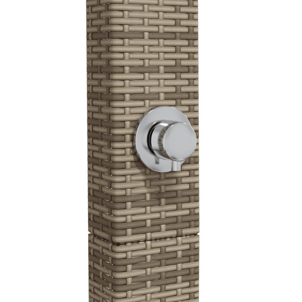 Prolenta Premium - Douche d'exterieur Tolentino Naturel 50 X 55 X 224 cm - P87211N - Image 8