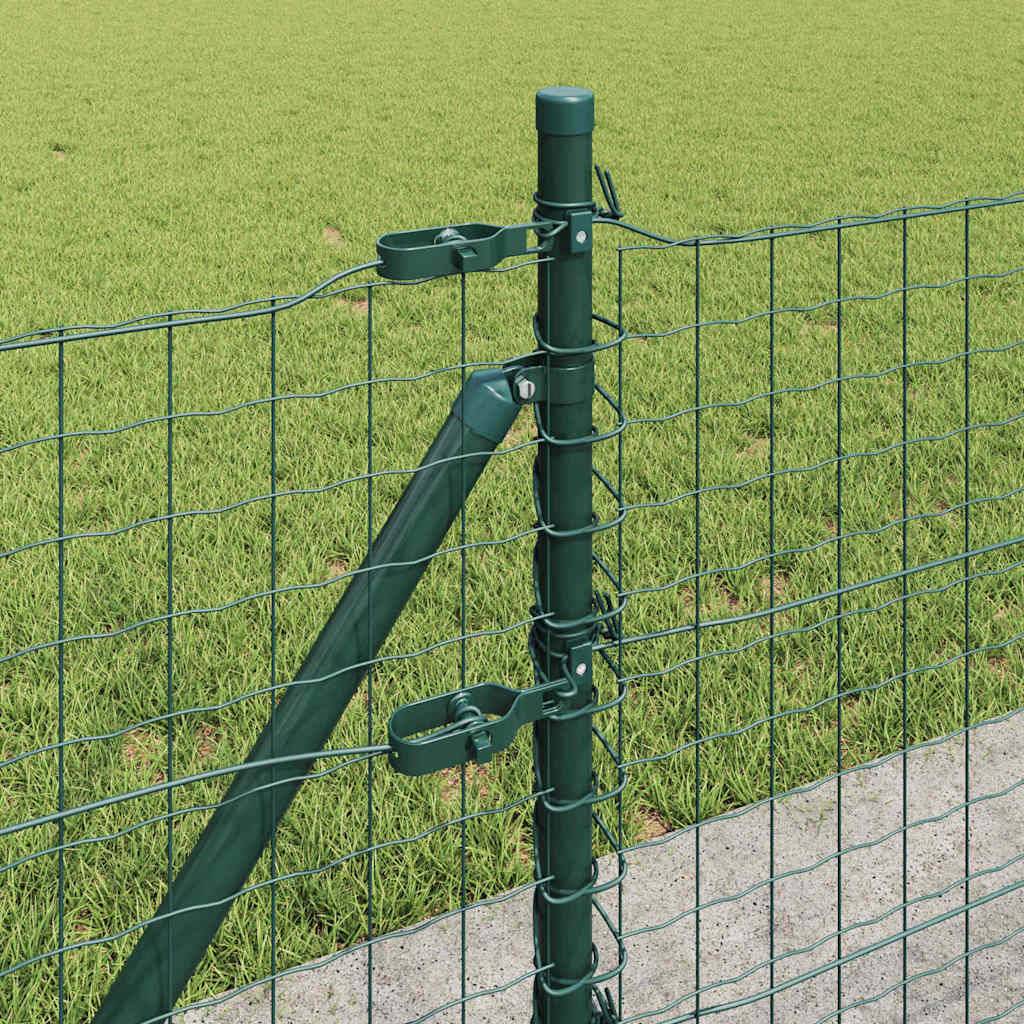 Poteau clôture acier galvanisé vert 50 x 3.2 cm - PANGIVO - Image 4
