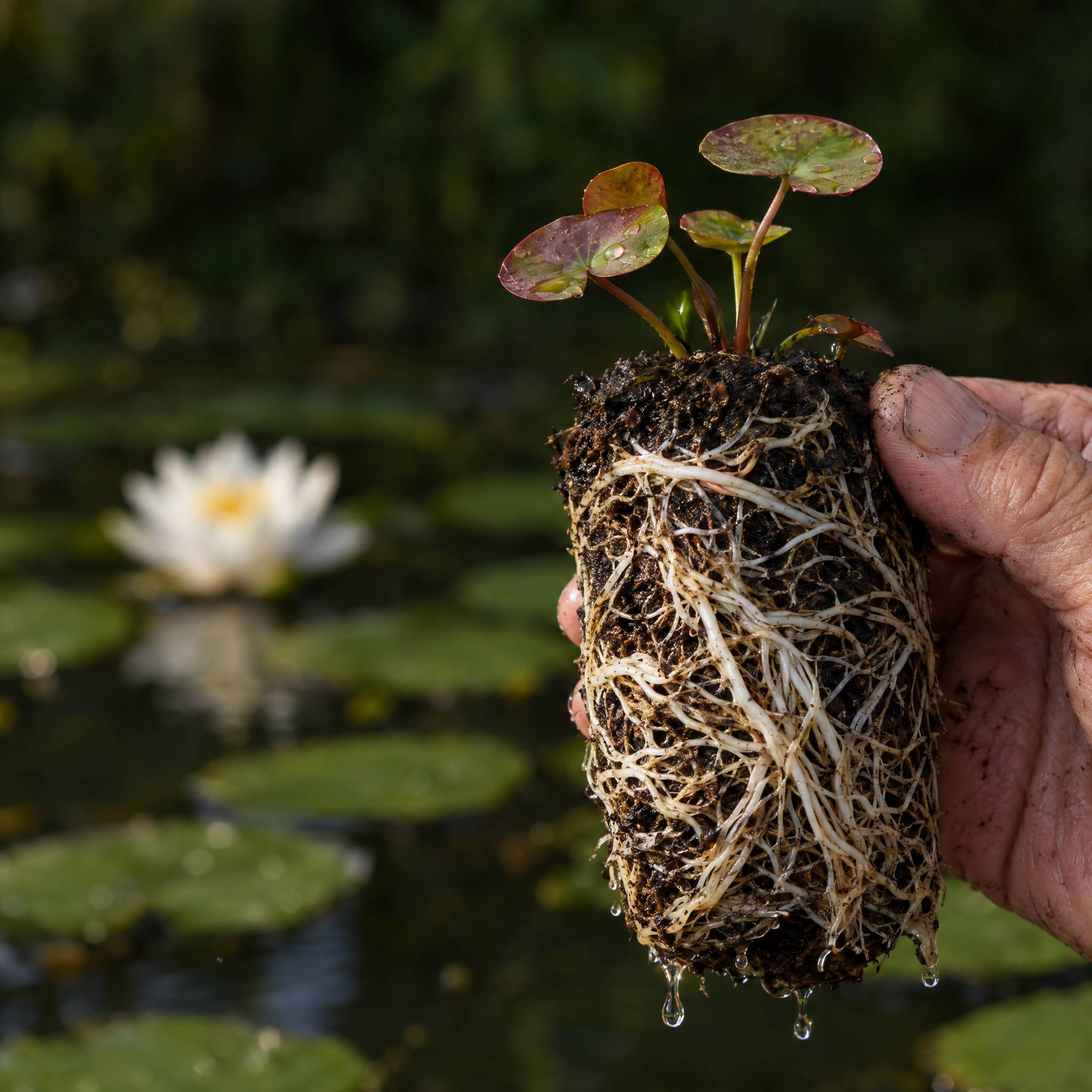 Nénuphar du Cap - Aponogeton distachyos - Image 6