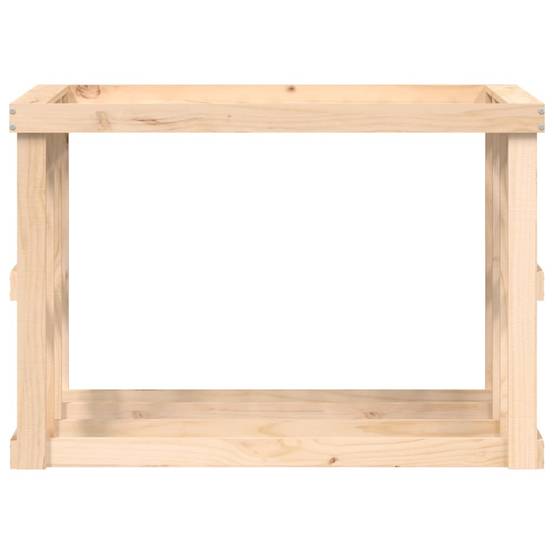 Range-bûches de jardin avec bac à plantes 108x52x74 cm – ComfortXL Outdoor Living - Image 5