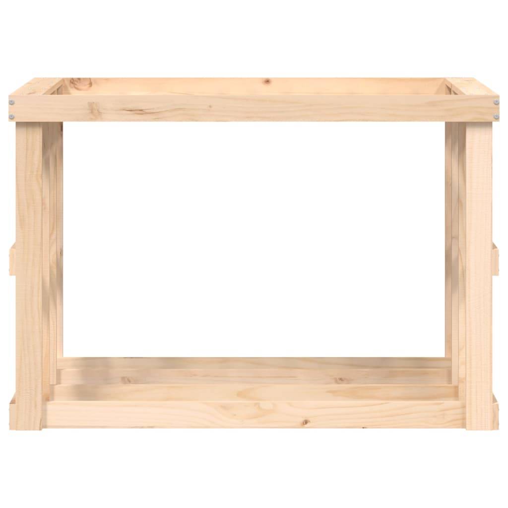 Range-bûches de jardin avec bac à plantes 108x52x74 cm – ComfortXL Outdoor Living - Image 5
