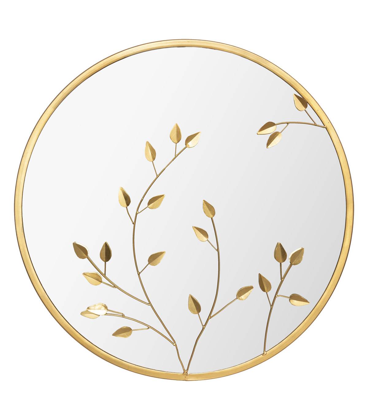 Miroir mural en Métal Doré D 58 cm - Imagen 1