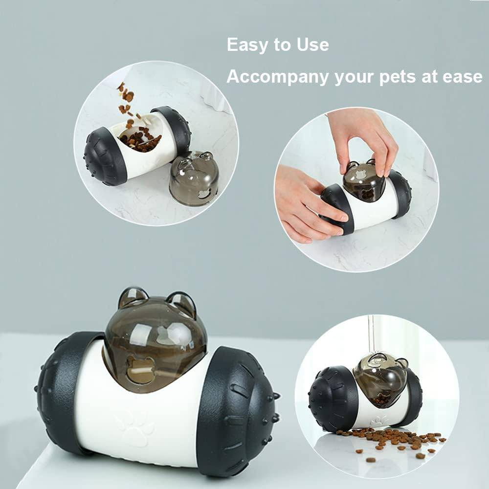 Ours Distributeur de Friandises - Jouet Intelligent Noir-Living123 - Image 3