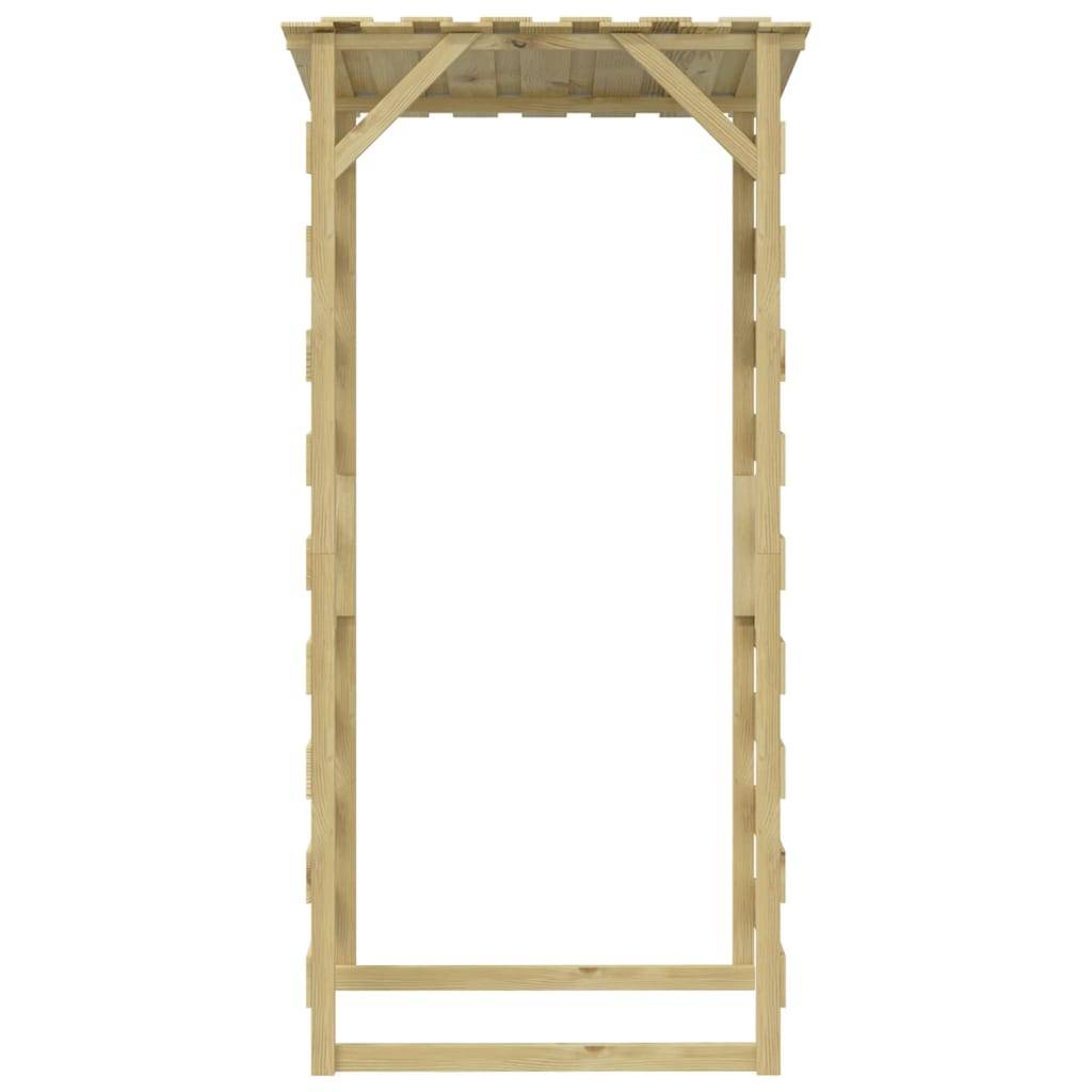Maison Chic - Pergola - Tonnelle de jardins avec toits 2 pcs 100x90x200 cm Bois de pin imprégné il199 - Image 6