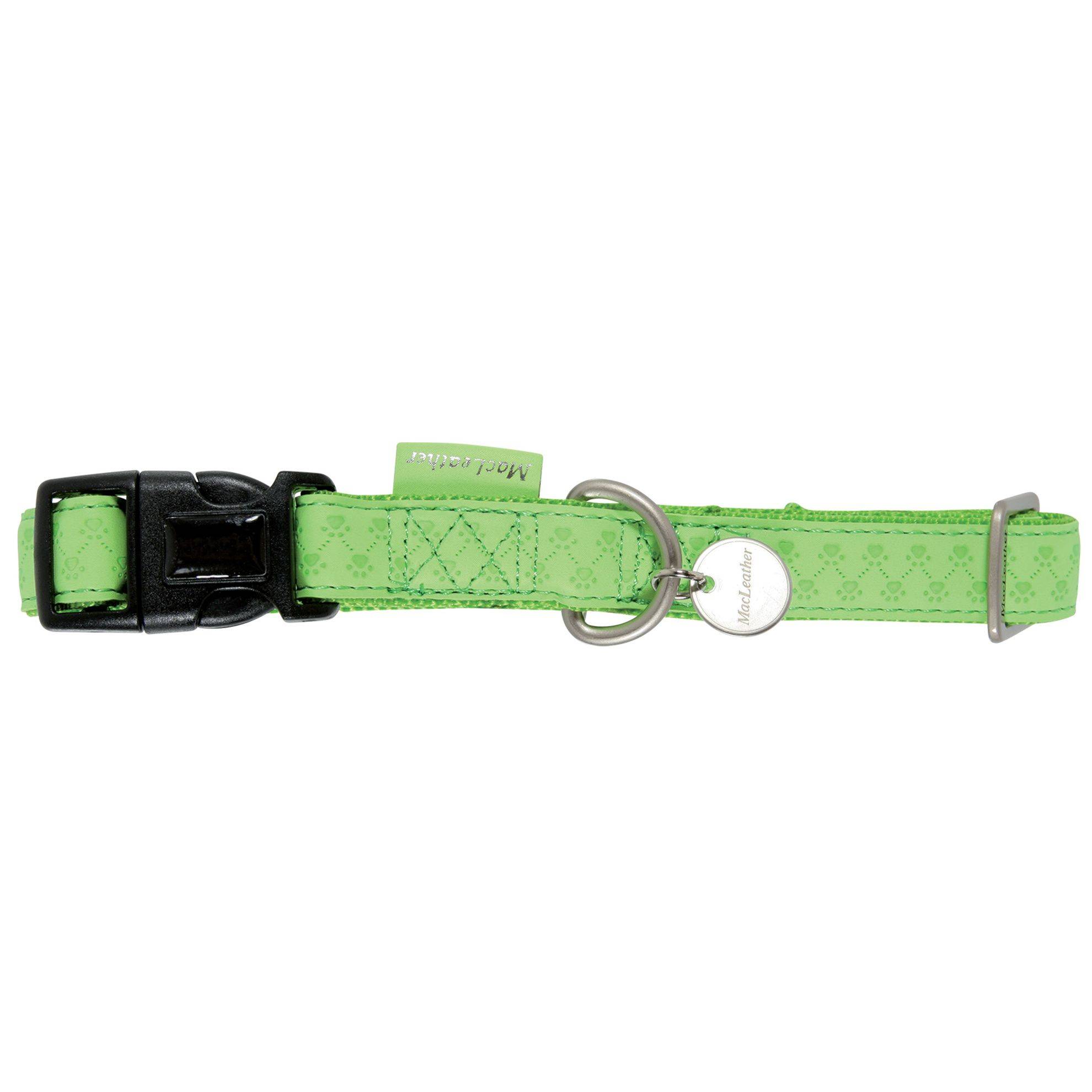 Collier réglable Mac Leather Anis Taille : T2 DOOGY GLAM