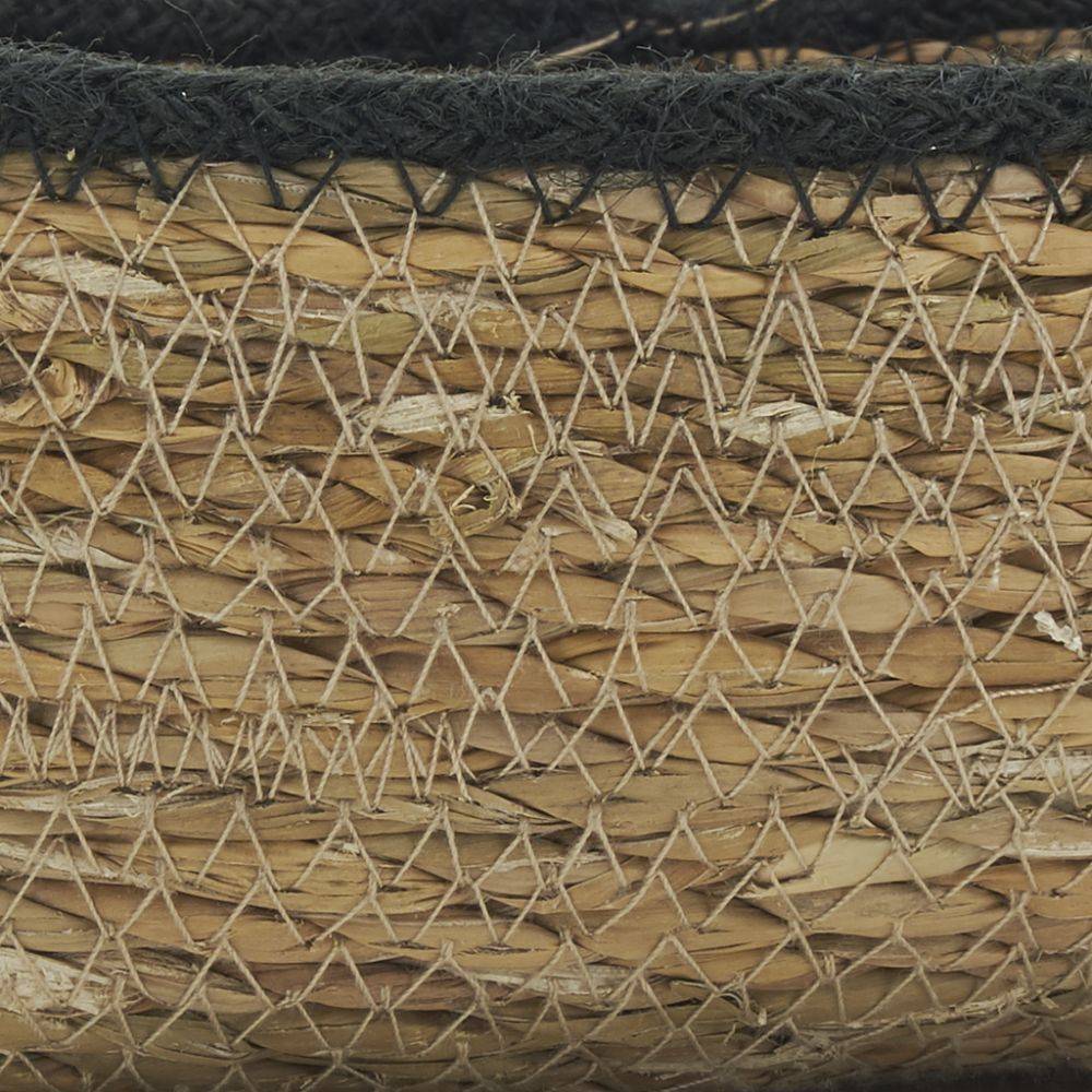 Aubry Gaspard - Corbeilles basses en jonc naturel (Lot de 3) - Imagen 4