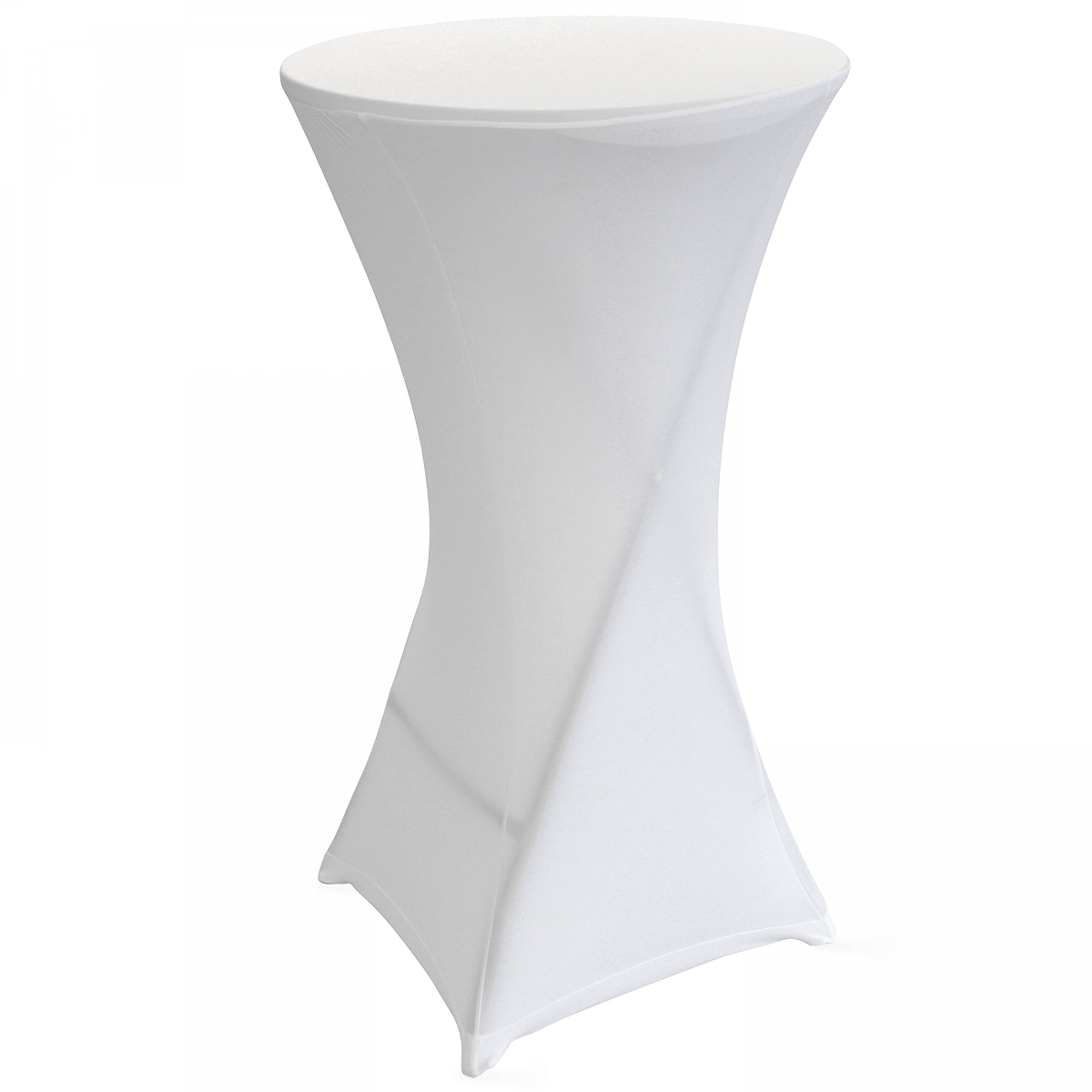 Oviala - Housse mange debout en blanc 110X60cm STRETCH - Oviala