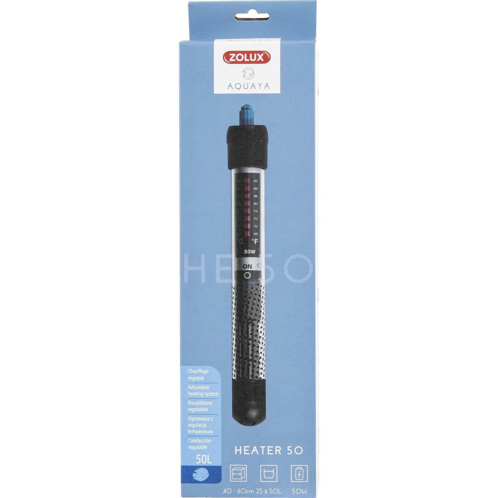 Zolux - Chauffage d'aquarium heater 50 zolux 50 w 23 cm - Image 3