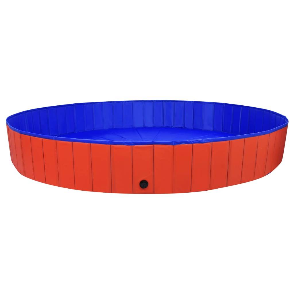 Vidaxl - Piscine pliable pour chiens Rouge 300x40 cm PVC vidaXL 92601 - Imagen 2