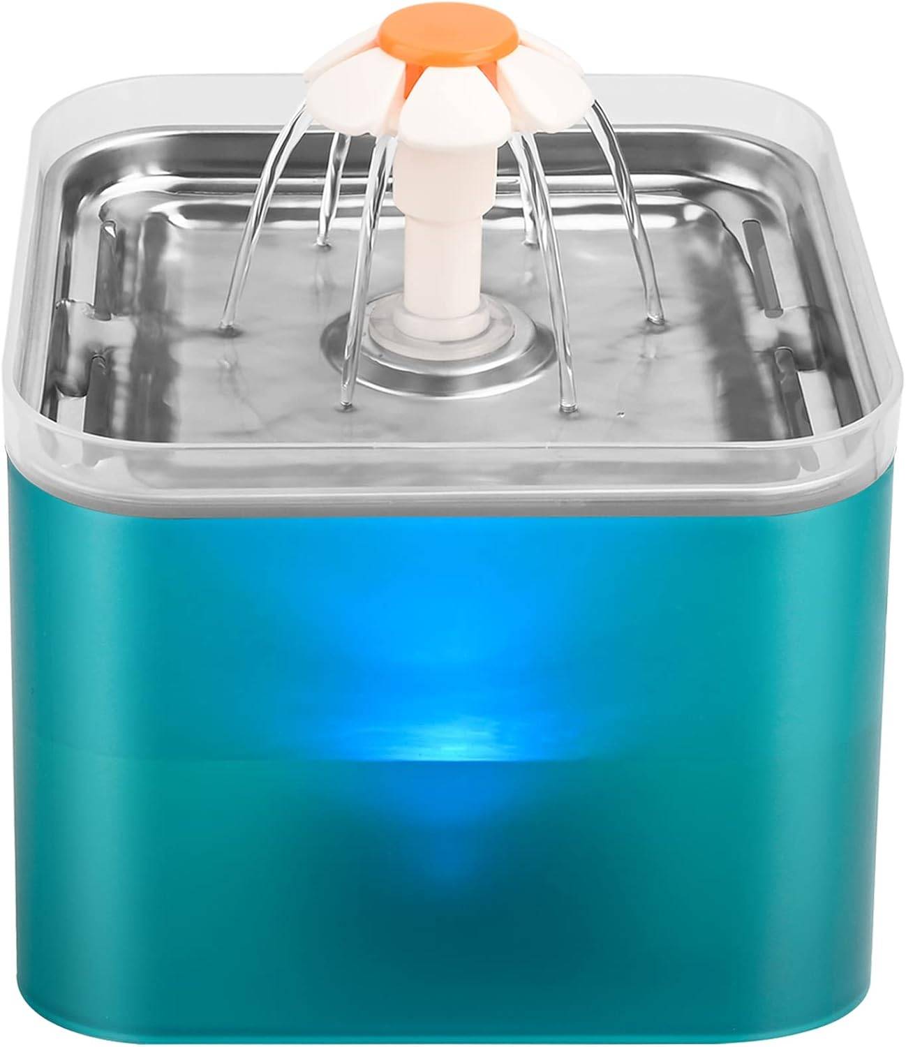 Fontaine à Eau de 2L pour Chat et Chien bleu