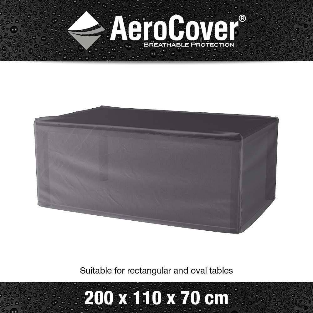 Housse de protection respirante pour table de jardin Pour table 200x110xH70 cm - Imagen 4