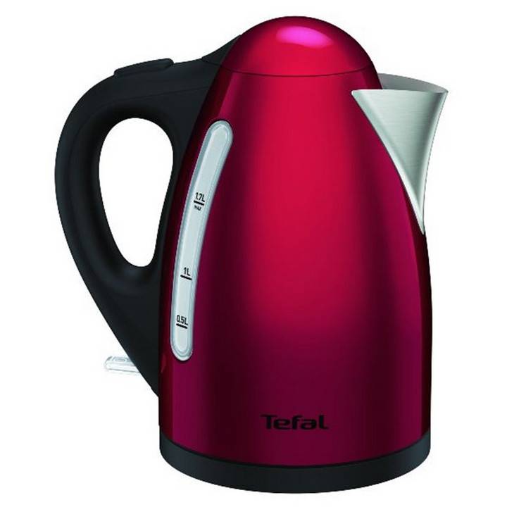 Bouilloire sans fil 1.7l 2400w rouge KI110511 Tefal