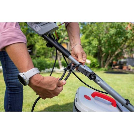 Tondeuse électrique 1600W Largeur de coupe 38cm Tonte & Ramassage Pelouse, Tondeuse gazon Bac 45L IKRA - Image 8