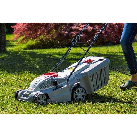 Tondeuse électrique 1600W Largeur de coupe 38cm Tonte & Ramassage Pelouse, Tondeuse gazon Bac 45L IKRA - Image 3