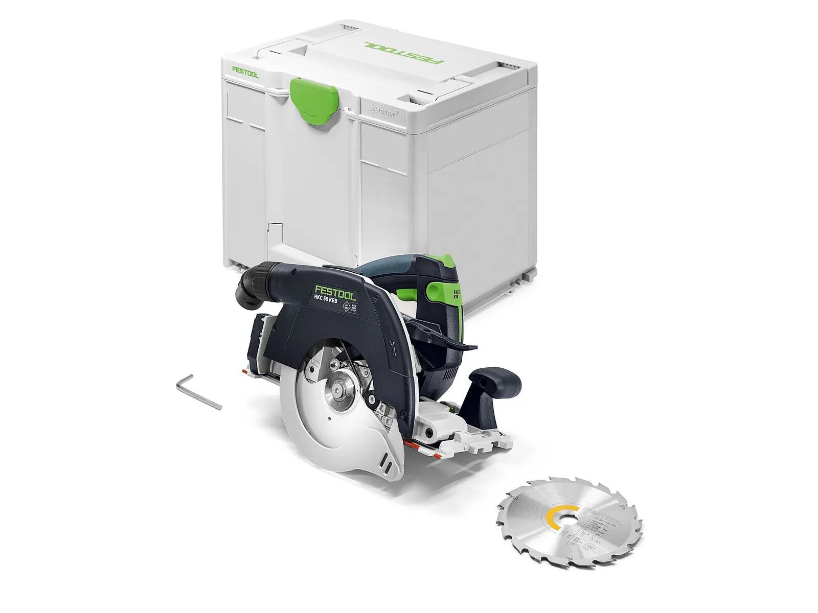 Festool - Scie circulaire à capot basculant sans fil HKC 55 KEB-Basic - FESTOOL - sans batterie, ni chargeur - SYSTAINER - 578302 - Image 1
