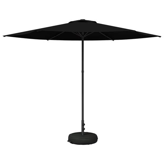 Parasol de jardin polyester noir 296 x 296 x 228 cm - PANGIVO - Image 2