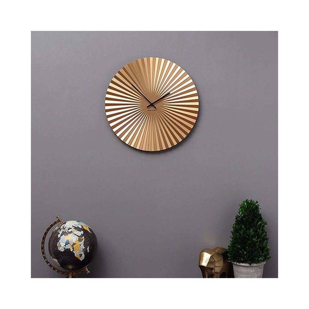 Karlsson - Horloge design en métal Sensu Doré - Imagen 4